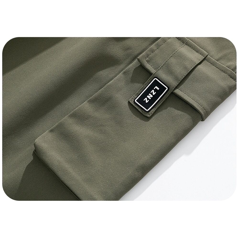 Multi-pocket wide pants HL2297