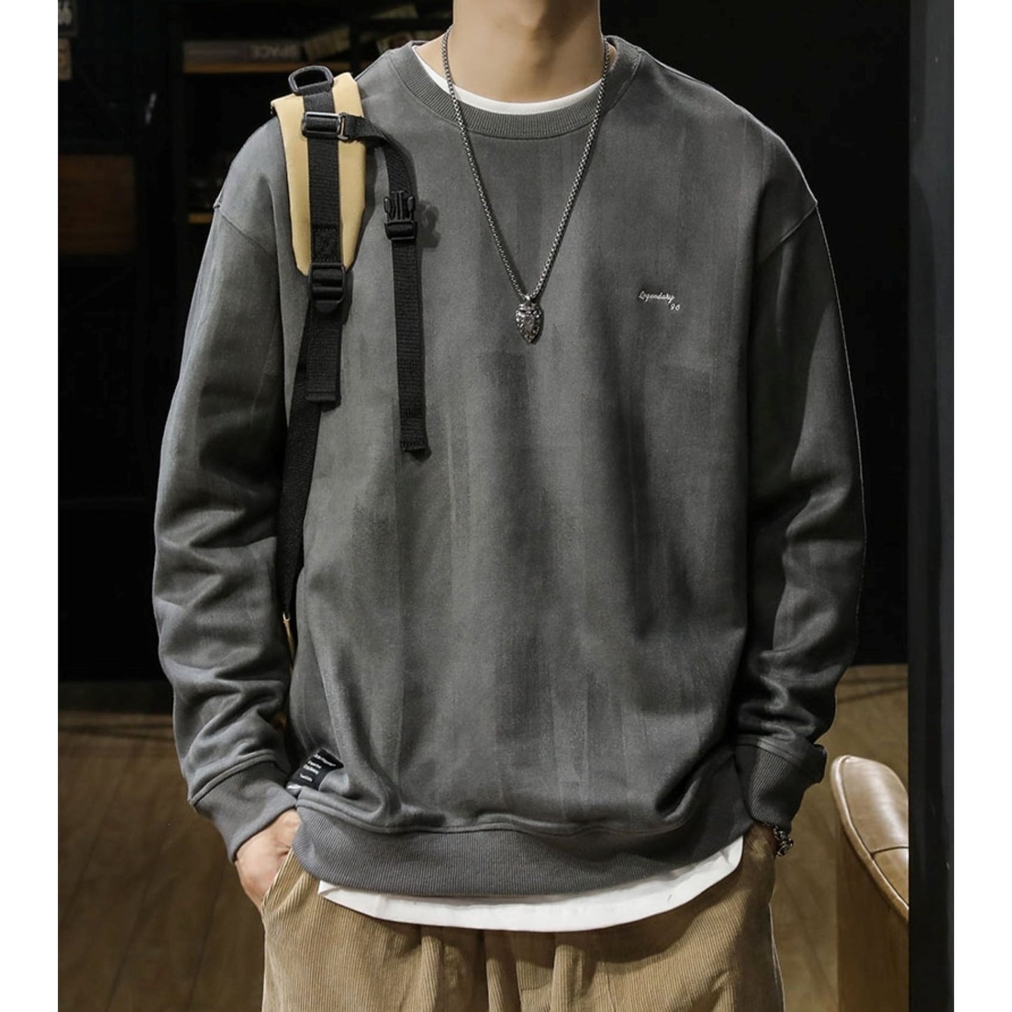 Round neck sweatshirt HL2223