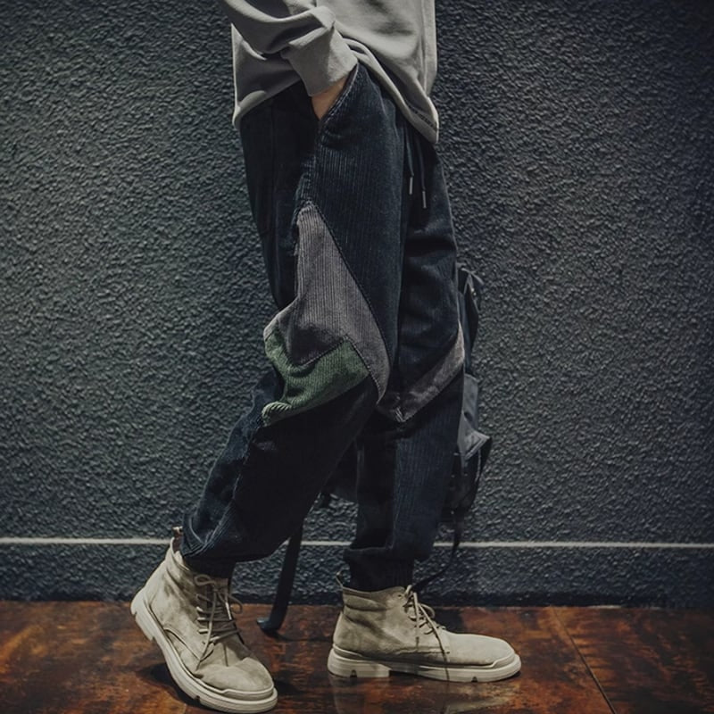 Corduroy casual pants HL2234