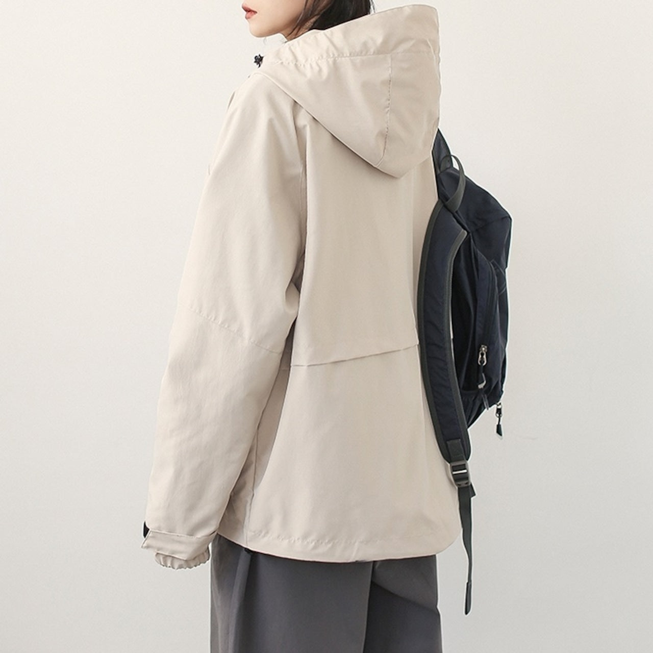Multi-pocket mountain parka HL1524