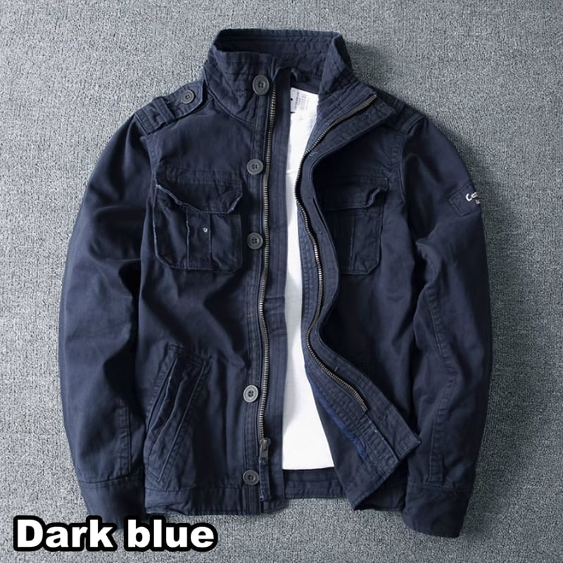Stand collar casual jacket HL2235