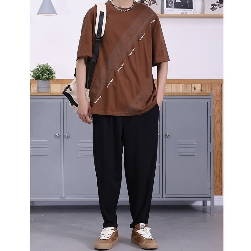 Switching Design T-Shirt HL2032