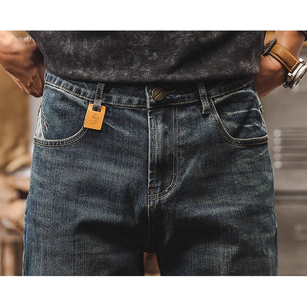 Straight denim jeans HL2410