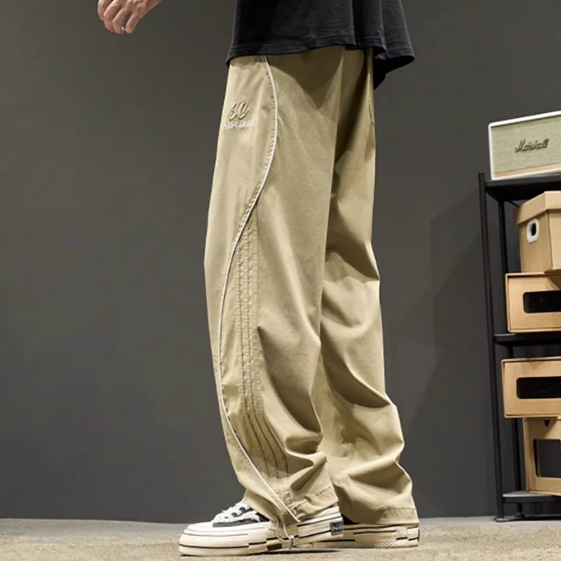 Loose Casual Straight Pants HL1845