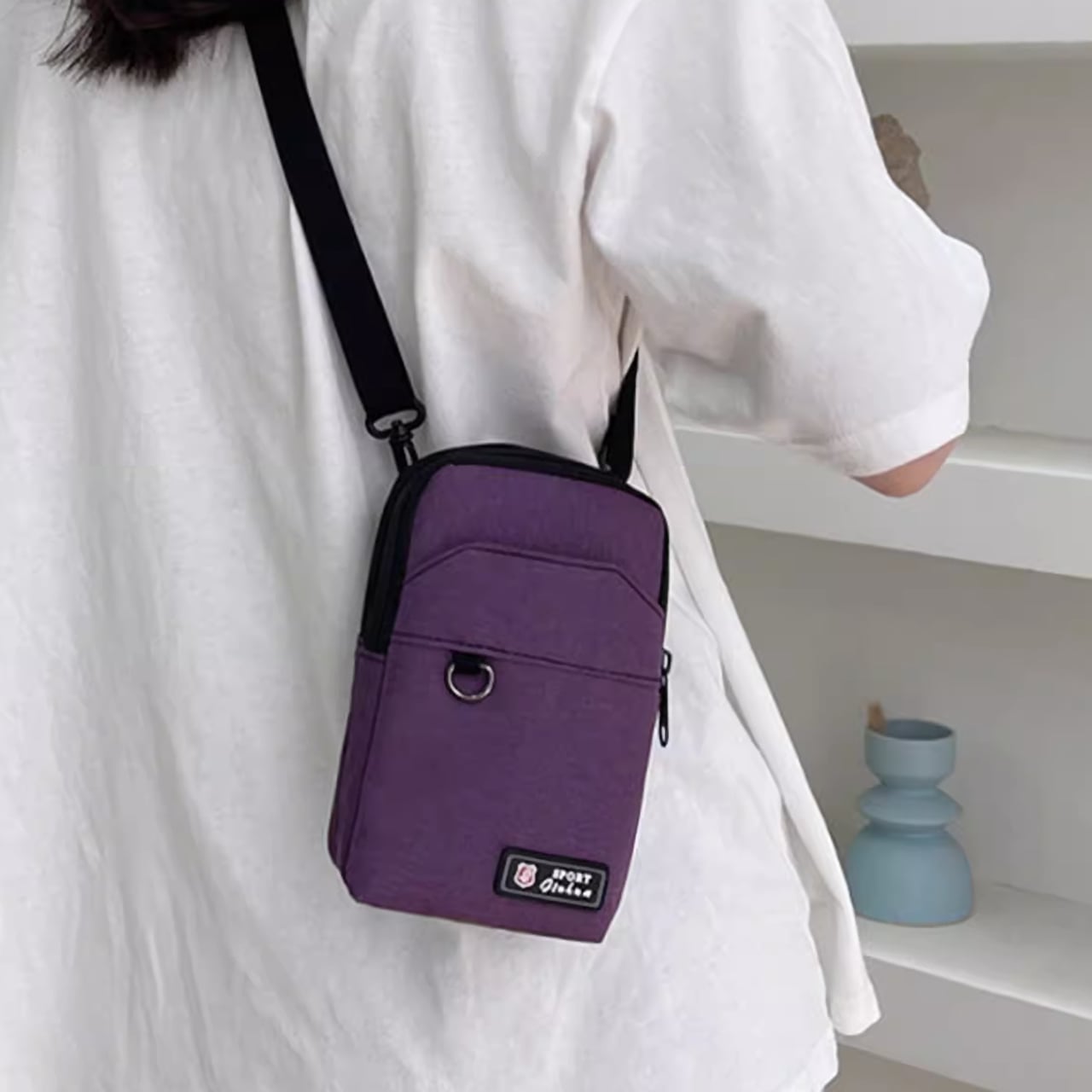シンプルメッセンジャーバッグ HL1711
