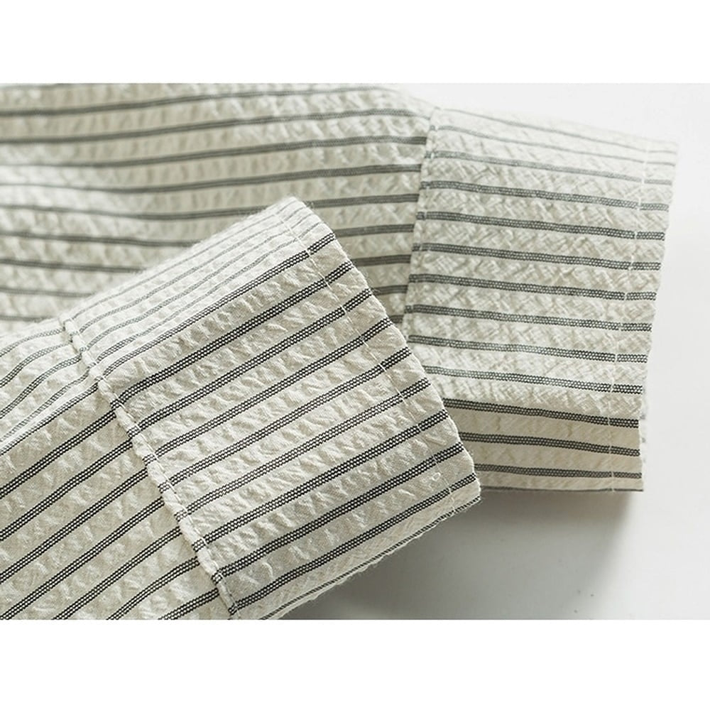 Striped pattern long sleeve shirt HL2429