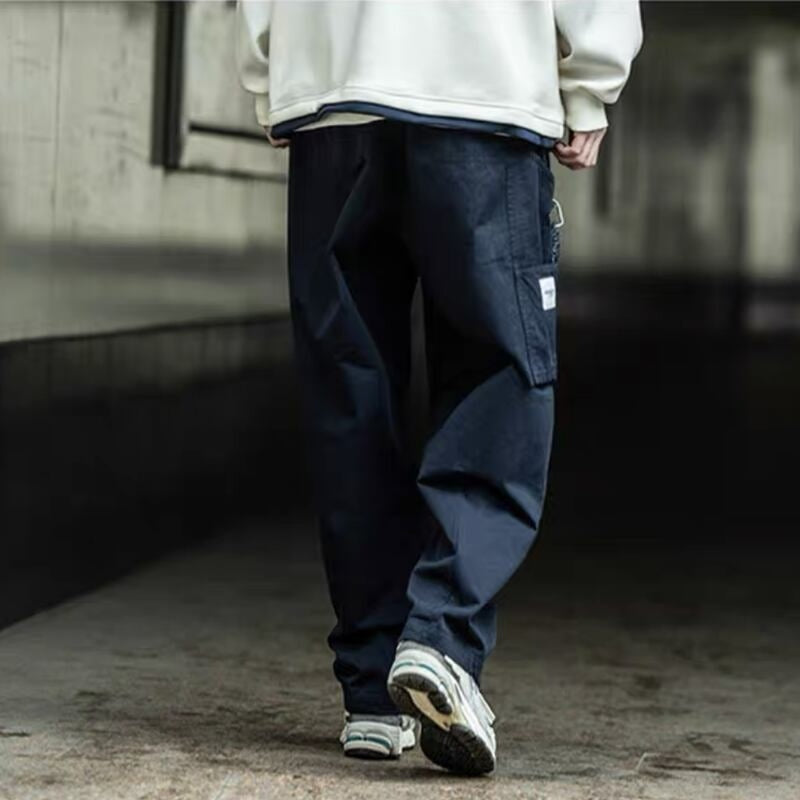 Loose casual straight pants HL2193