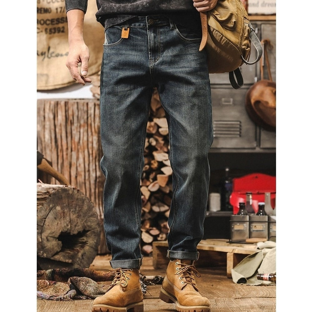 Straight denim jeans HL2410