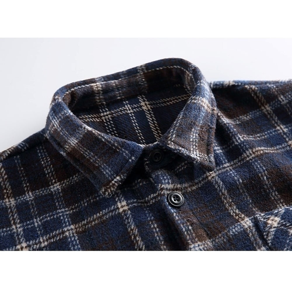 Flannel check shirt HL2418