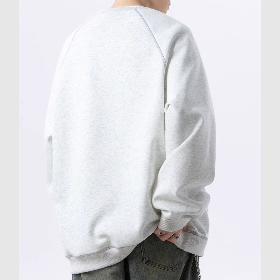 Round neck sweatshirt H2404