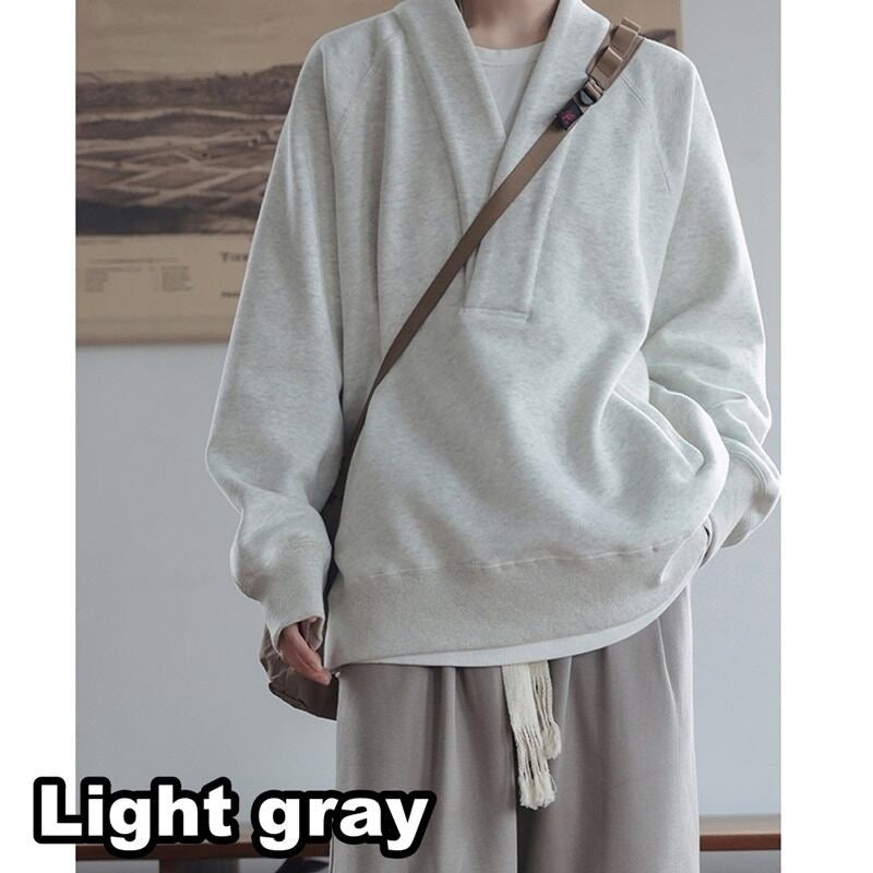 V neck sweatshirt HL2206