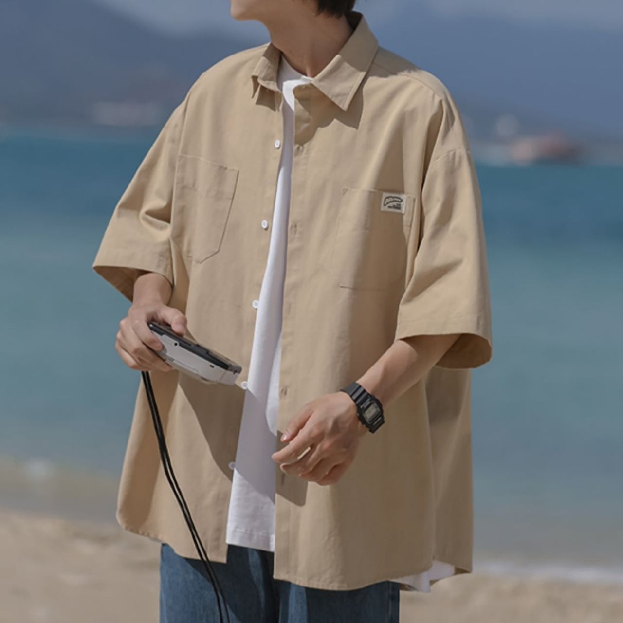 Half-Sleeve Casual Shirt HL1676