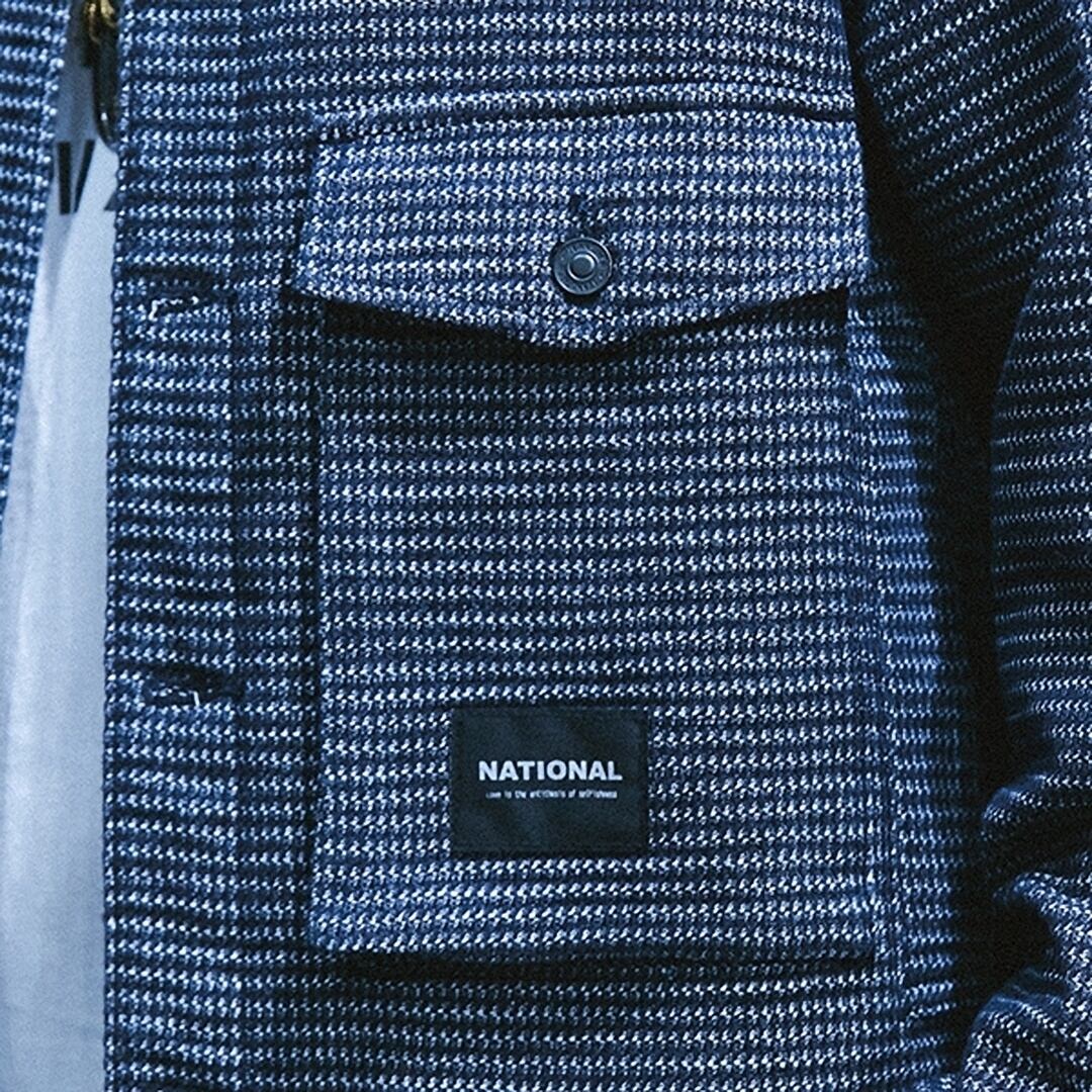 Multi-pocket short jacket HL1905