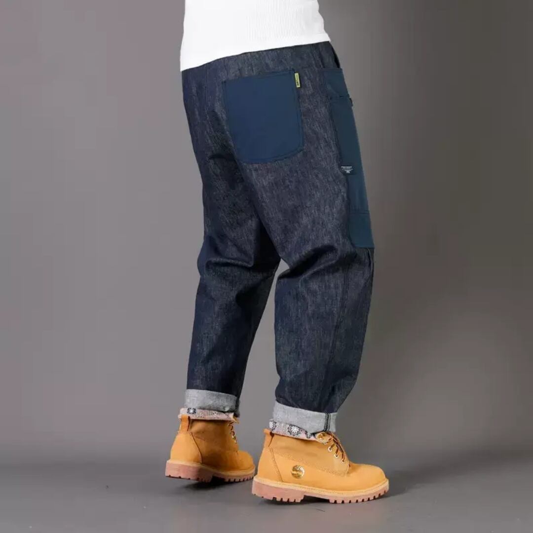 Casual Tapered Denim Pants HL1974