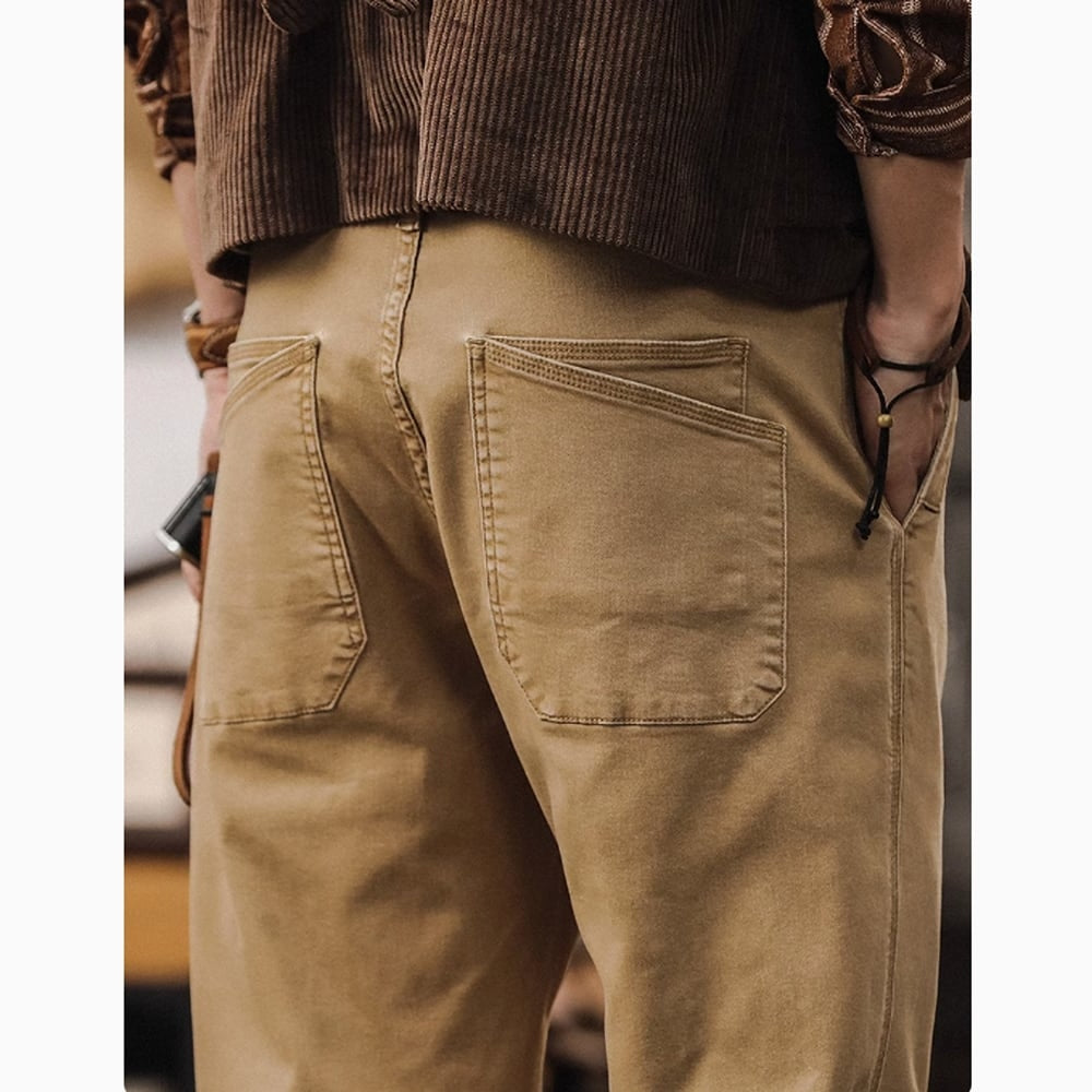 Basic straight pants HL2378