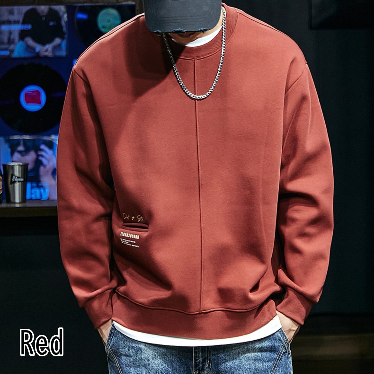 Round-Neck Sweatshirt HL1935