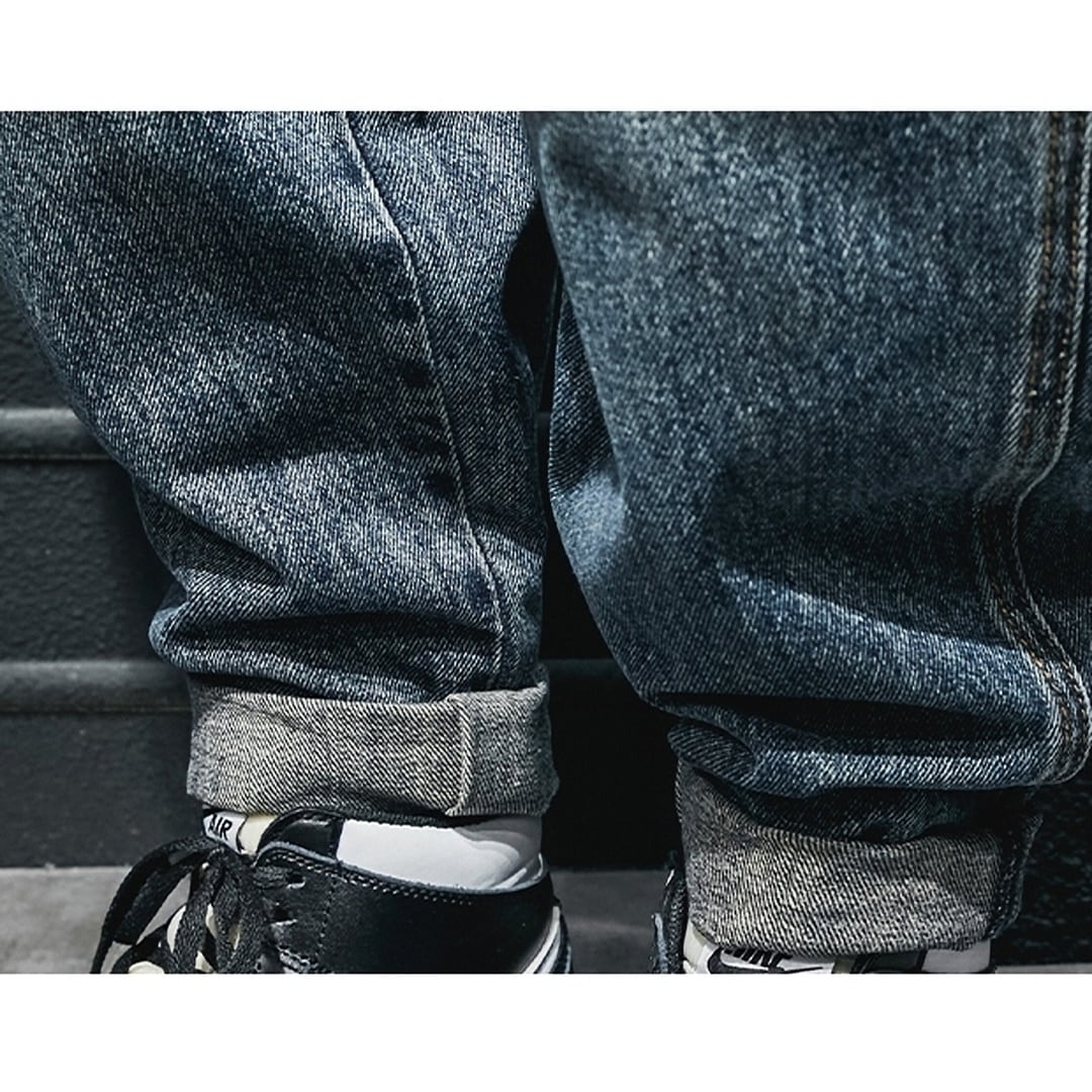 Casual Straight Denim Jeans HL1945
