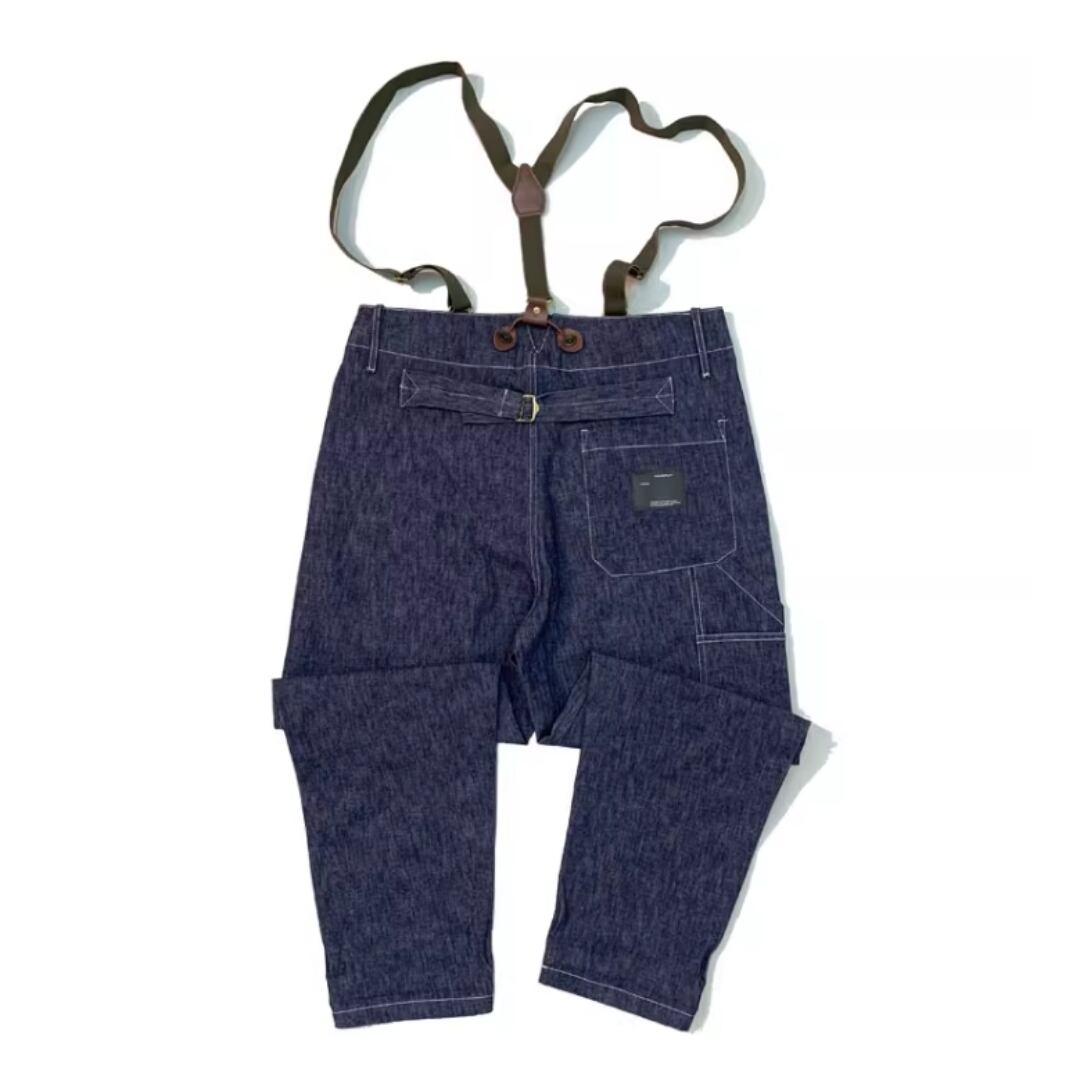 サスペンダー付きデニムパンツ HL1973