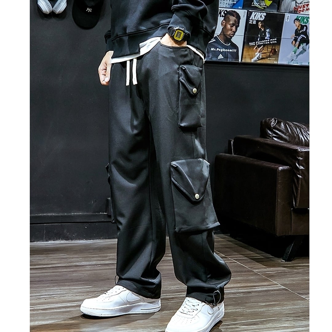 マルチポケットストレートパンツ HL1911