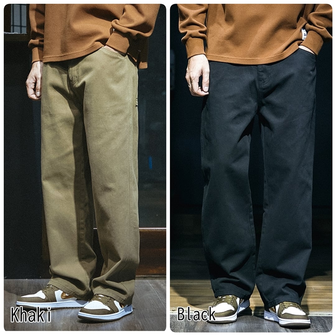 ルーズストレートパンツ HL1948