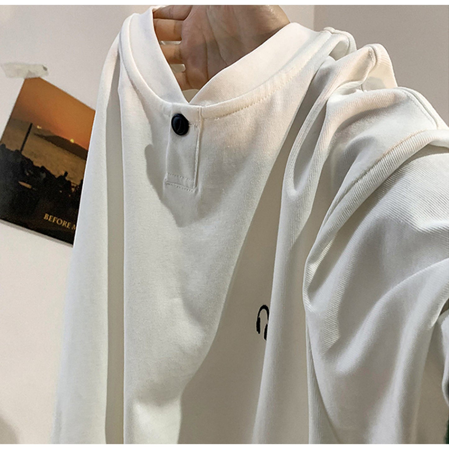 Henry neck T-shirt HL1504