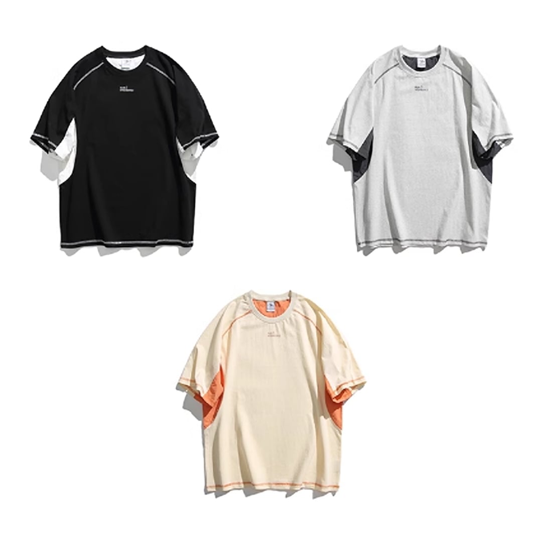 コントラストカラーTシャツ HL2020
