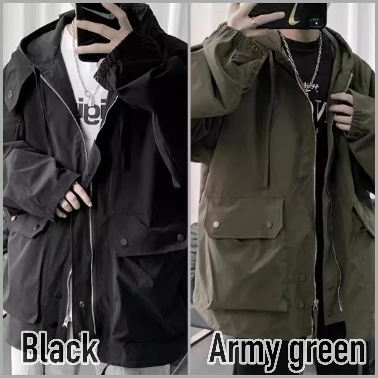 Casual hoodie jacket HL1856