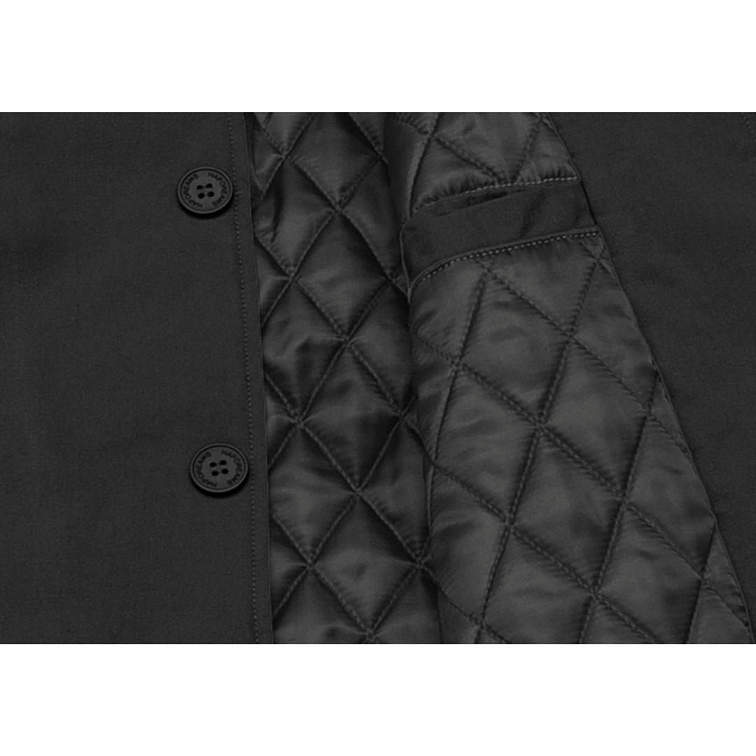 Mid-Length Coat with Quilted Liner HL1893