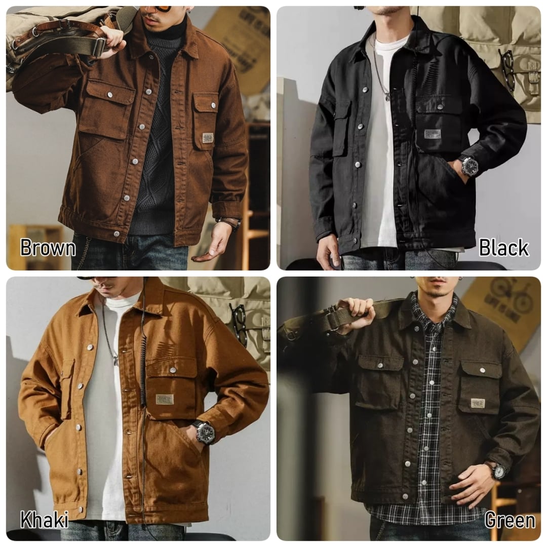 Retro denim jacket HL1955
