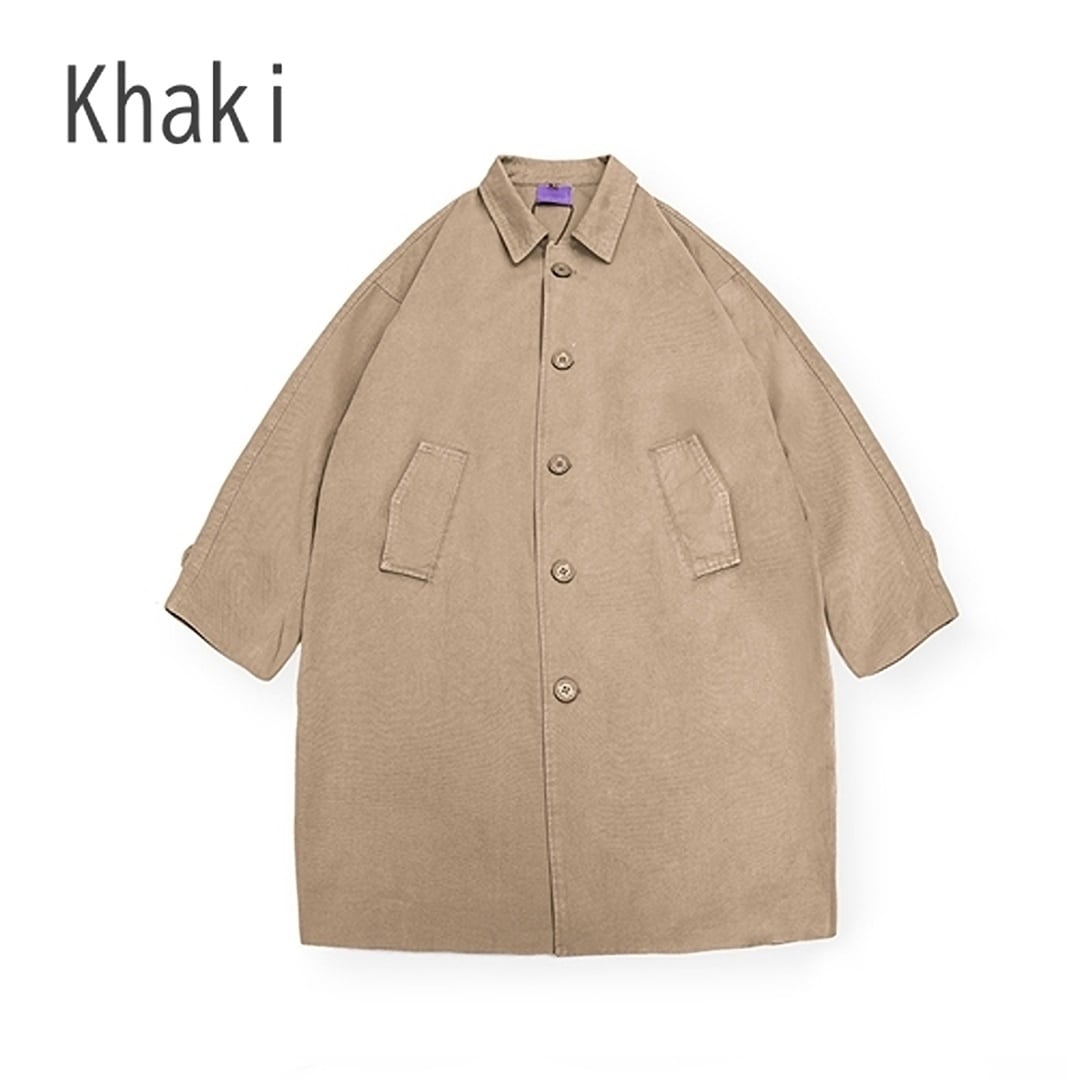 Mid-Length Coat with Quilted Liner HL1893