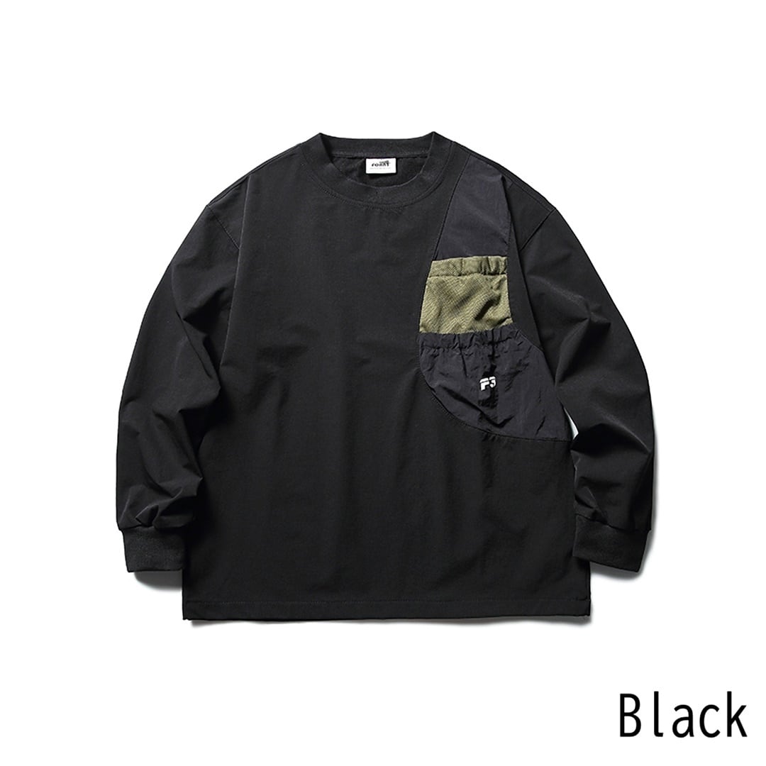 マルチポケットロングスリーブTシャツ HL1941