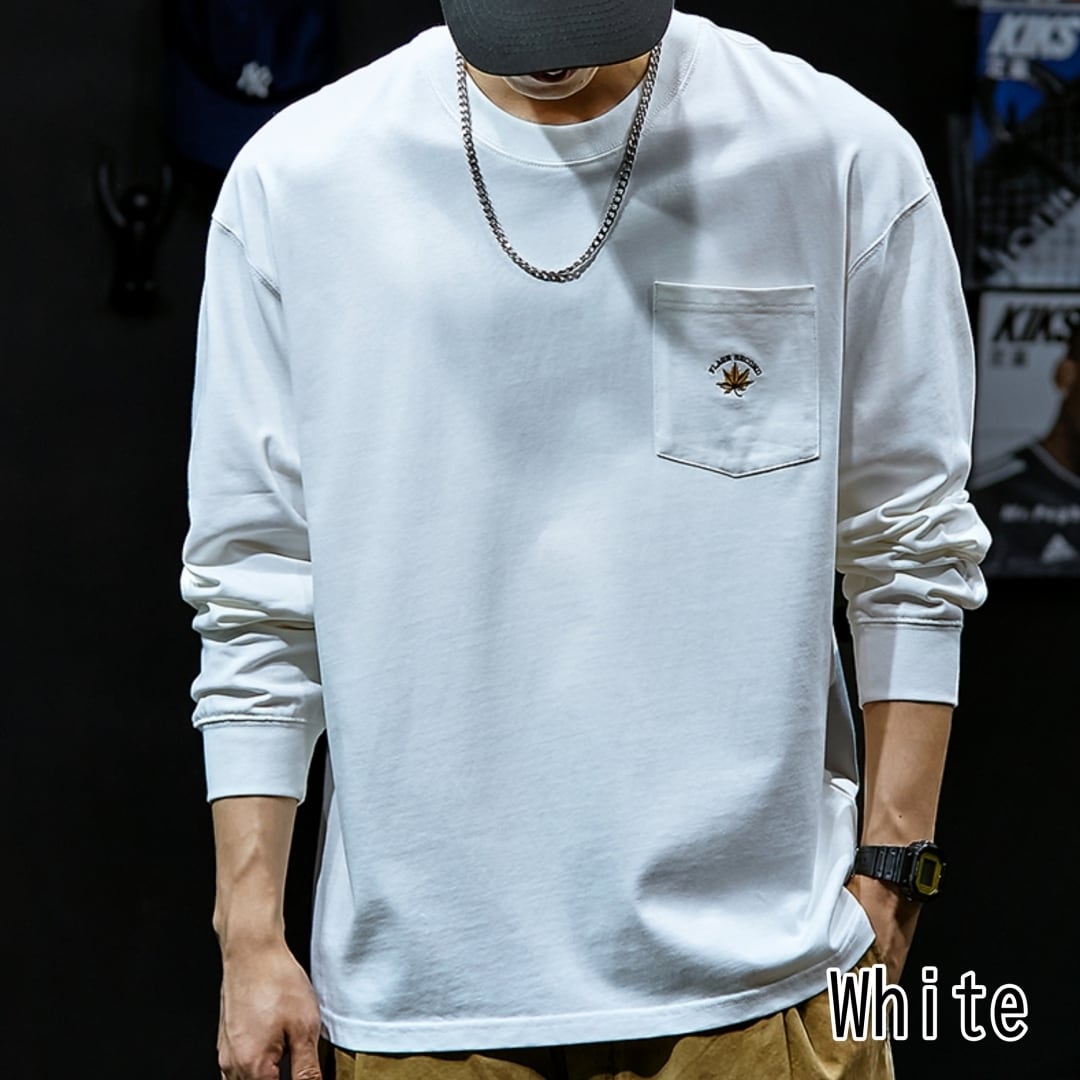 Long-Sleeve Cotton T-Shirt HL1943