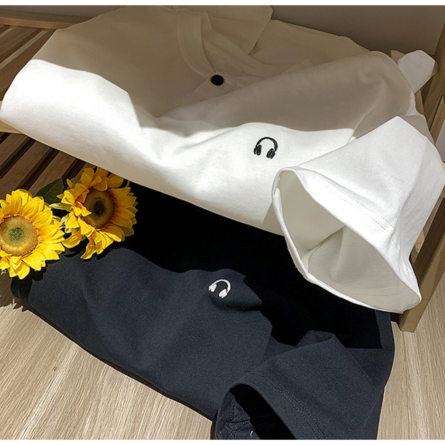 Henry neck T-shirt HL1504