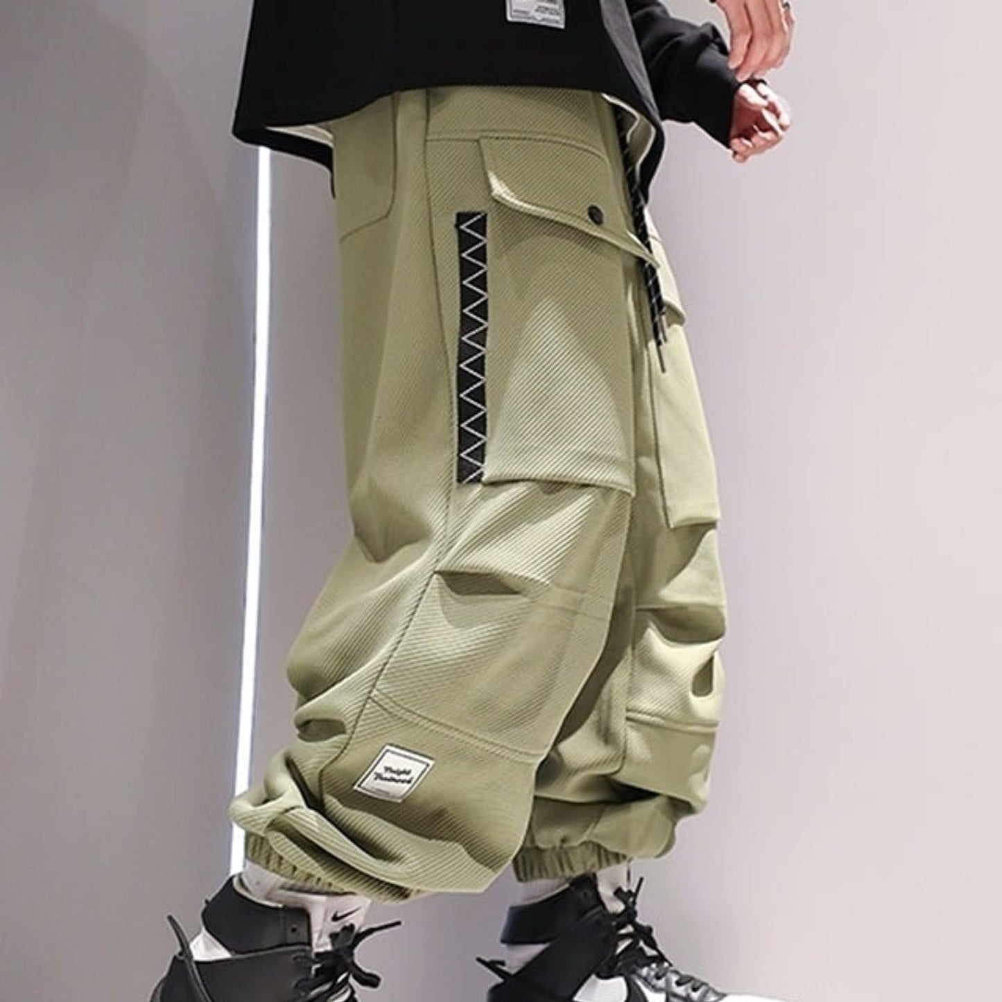 Multi-Pocket Casual Pants HL1842
