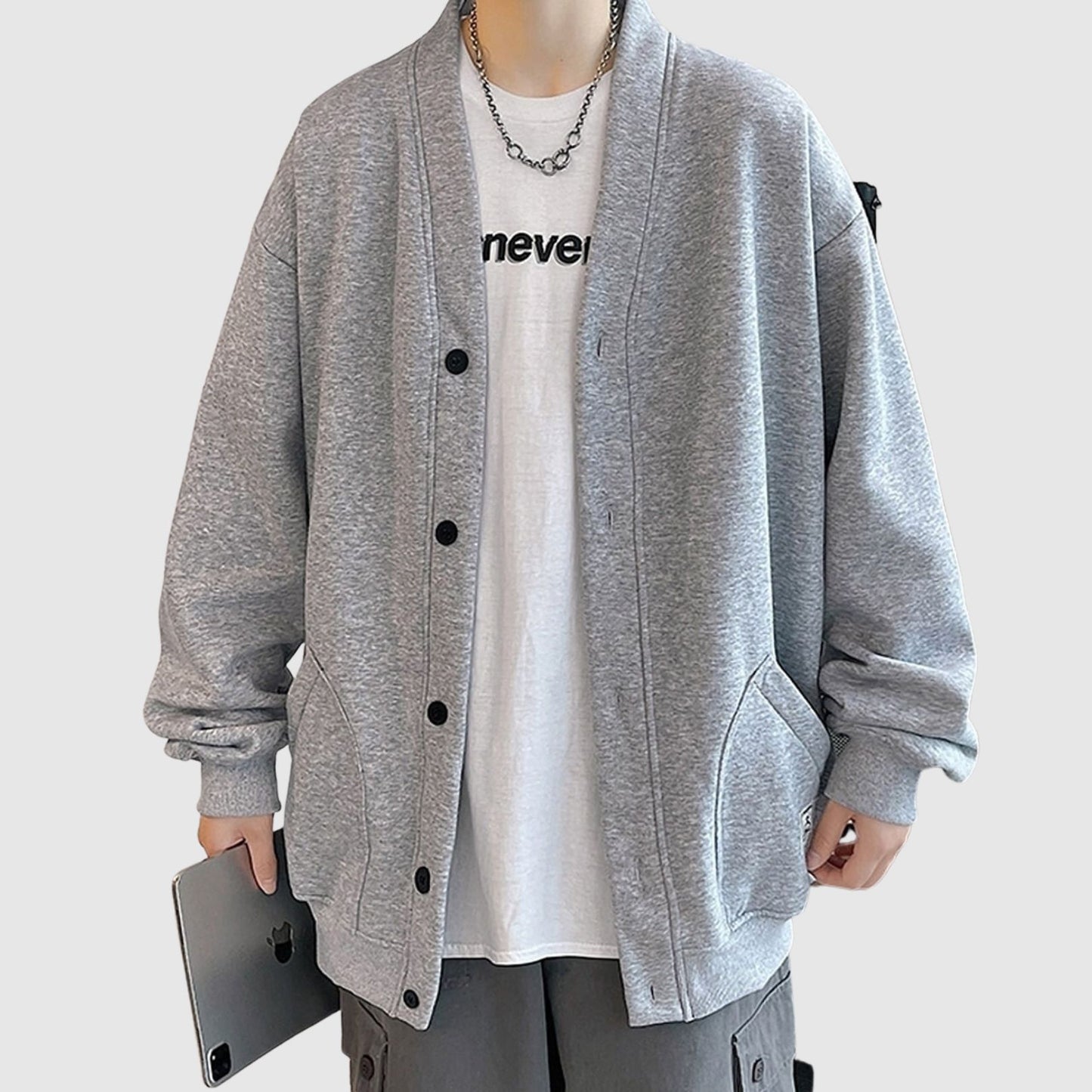 スウェットカーディガン HL1851