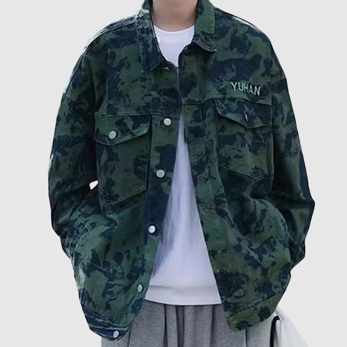 Camouflage military jacket HL1858