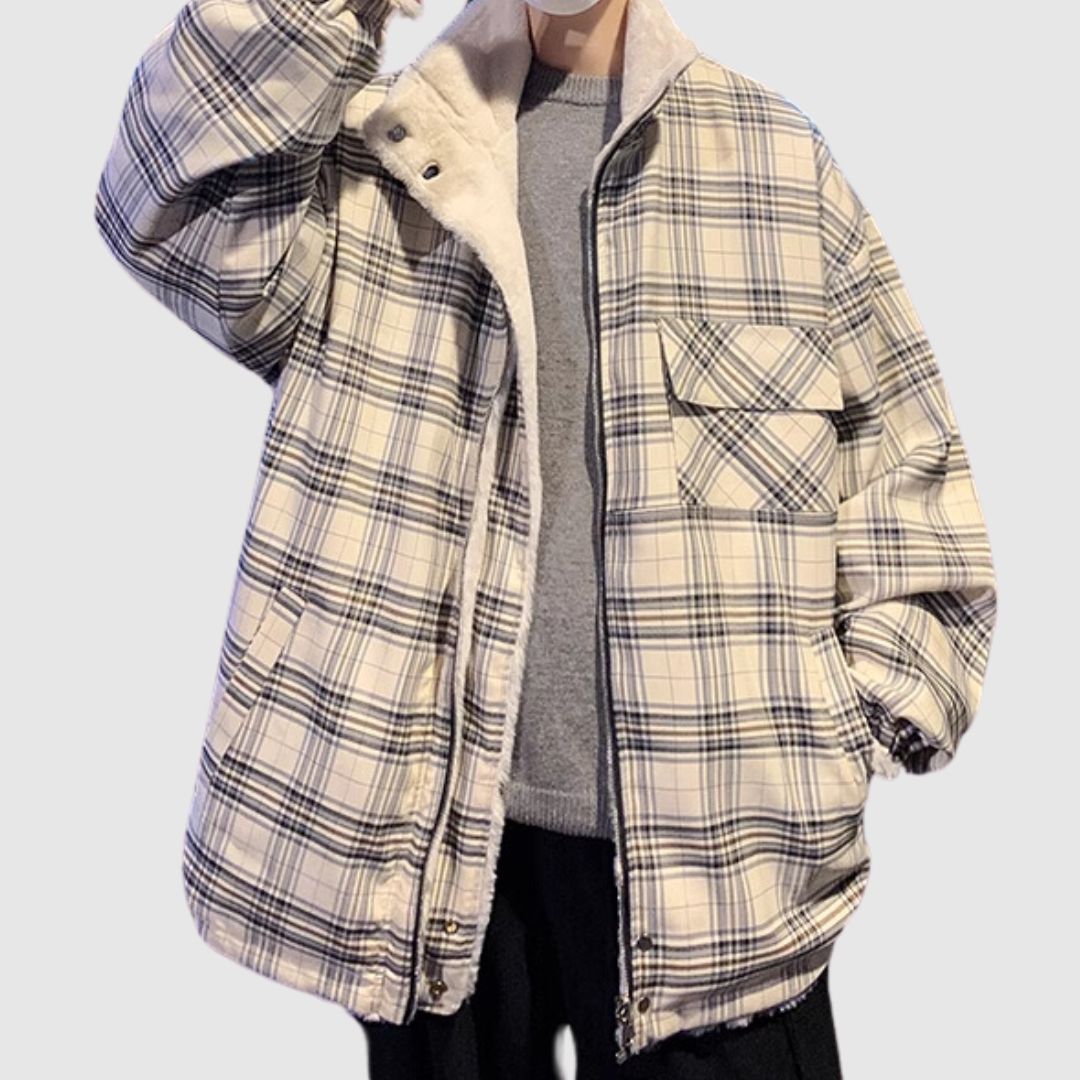 Stand Collar Reversible Jacket HL1917