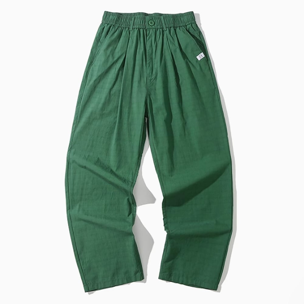 Loose straight pants HL2395