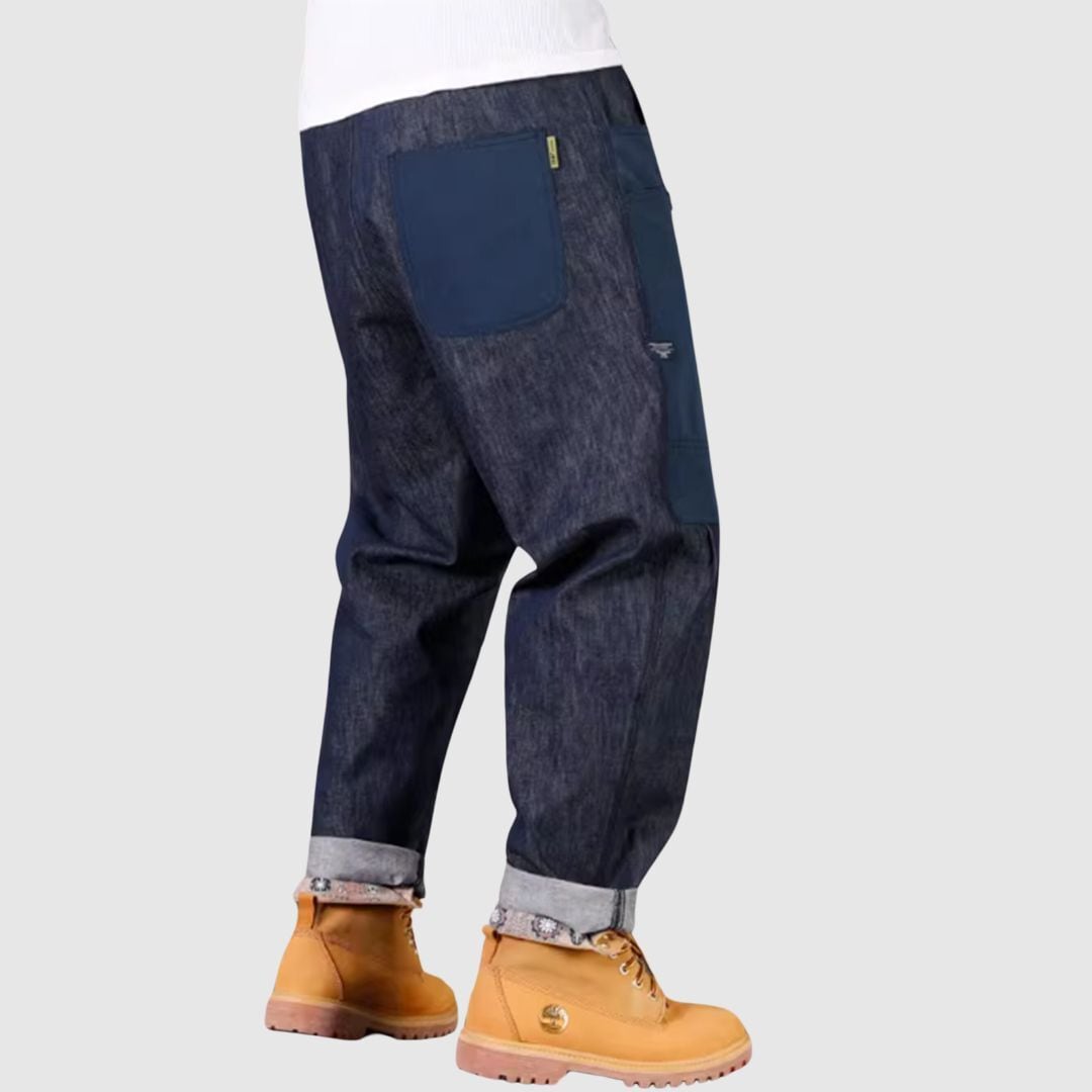 Casual Tapered Denim Pants HL1974