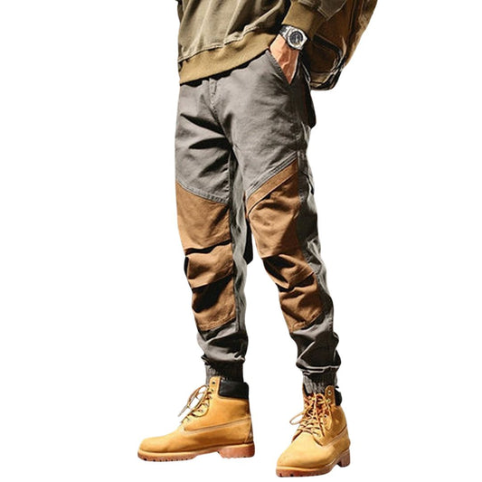 Contrast Color Jogger Pants HL1601