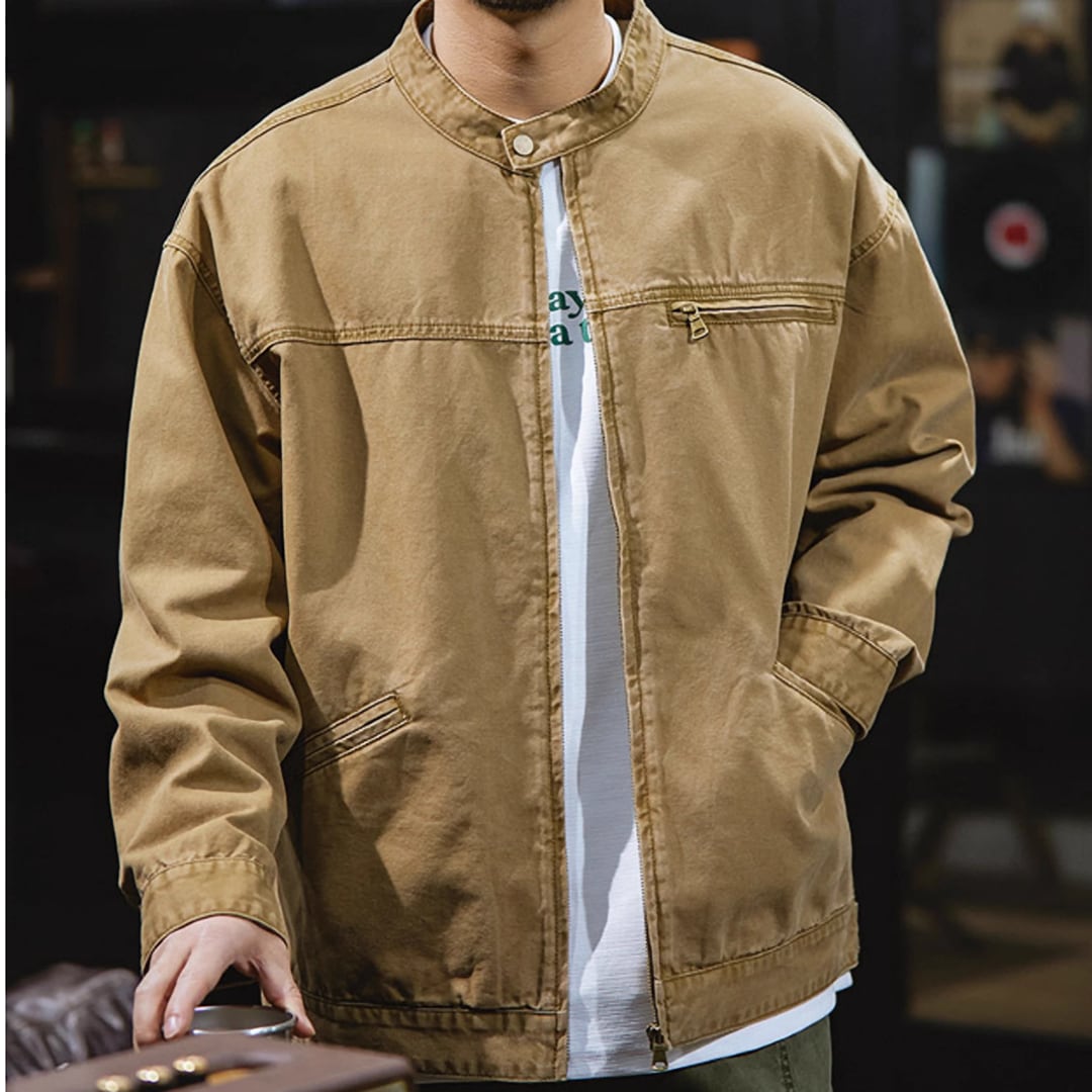 Stand collar casual jacket HL1989