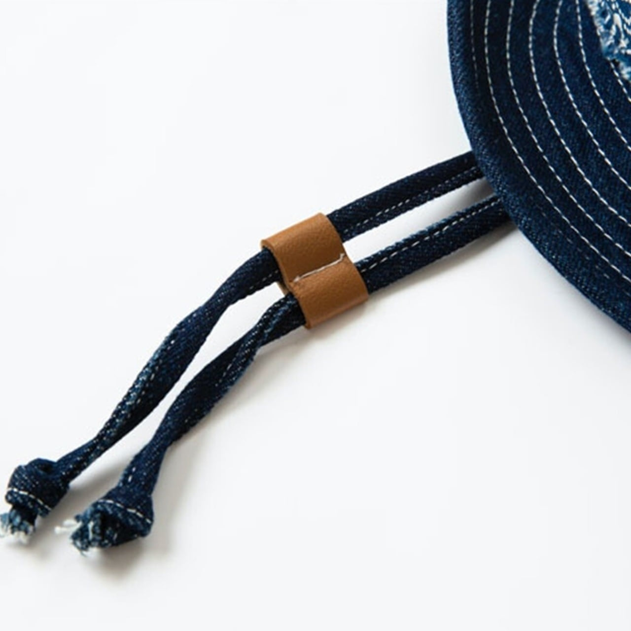 Indigo denim bucket hat D0001