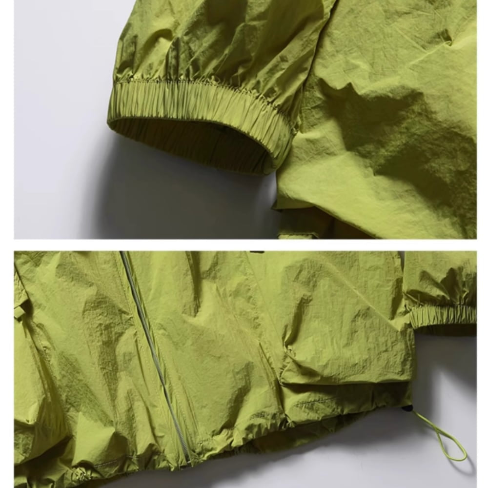 Casual nylon parka HL2388