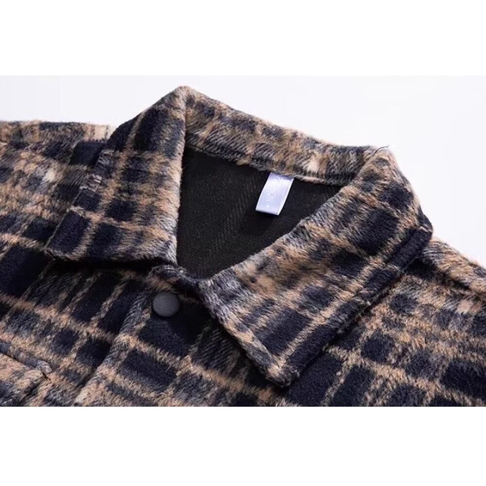 Retro check jacket HL2303