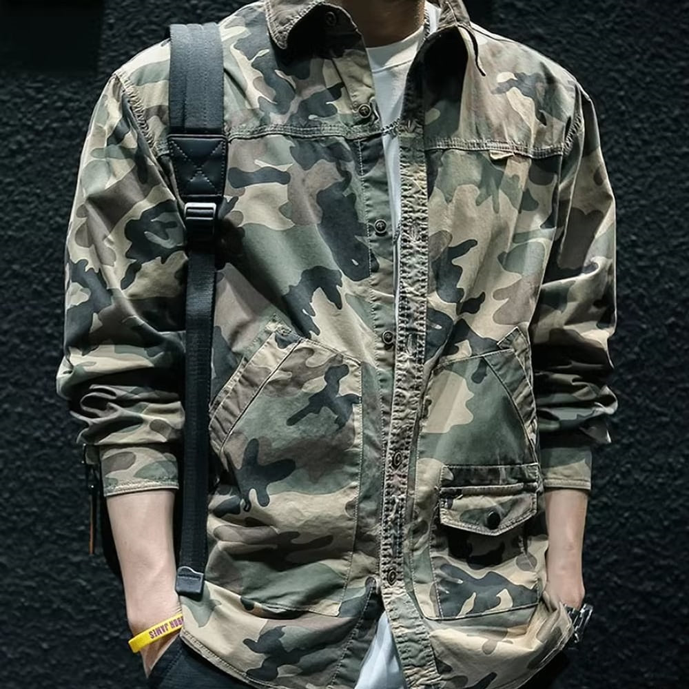 Camouflage pattern shirt HL2450