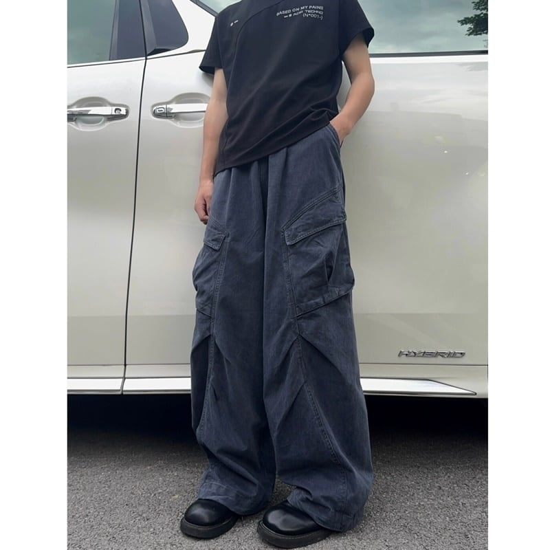 Side pocket cargo pants HL2196