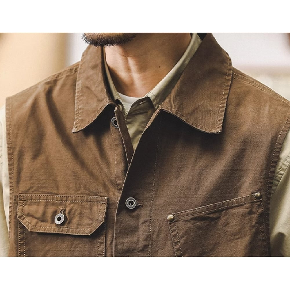 Retro work vest HL2396