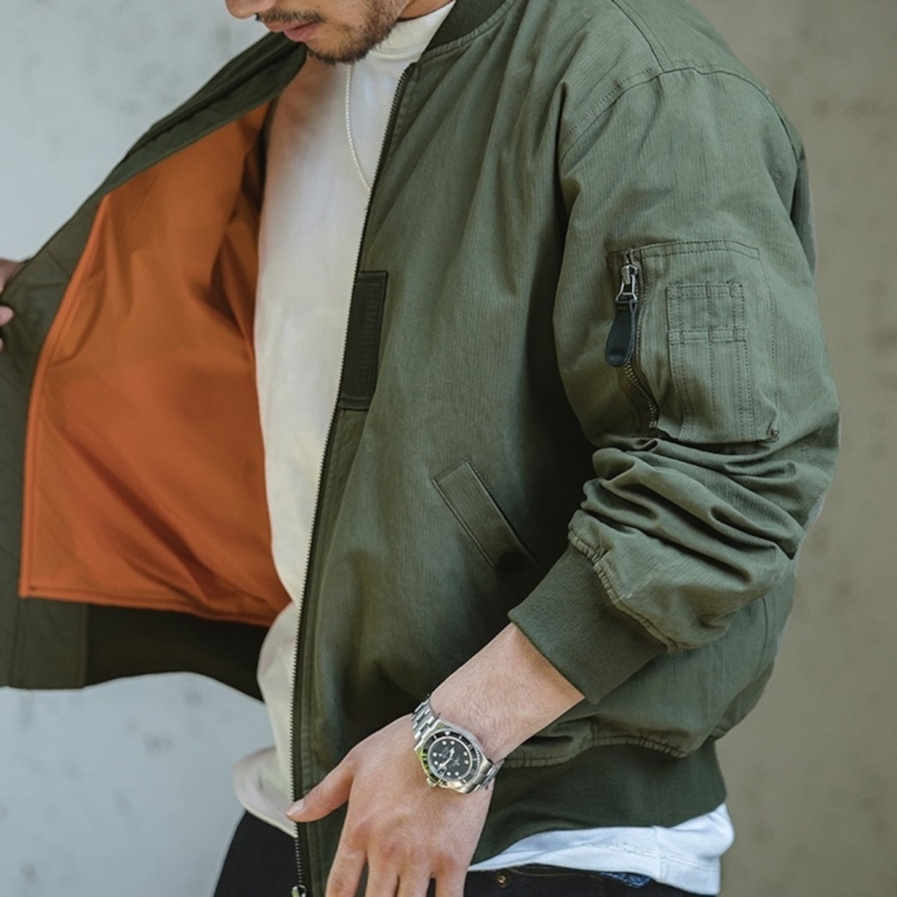 MA−1 jacket HL1543