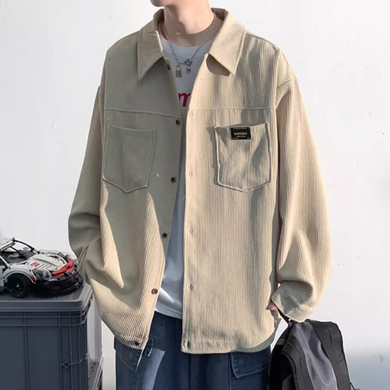 코듀로이 재킷 HL1847