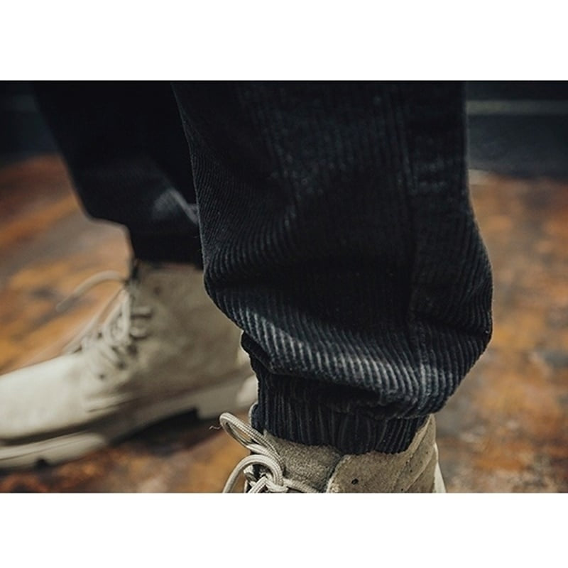 Corduroy casual pants HL2234